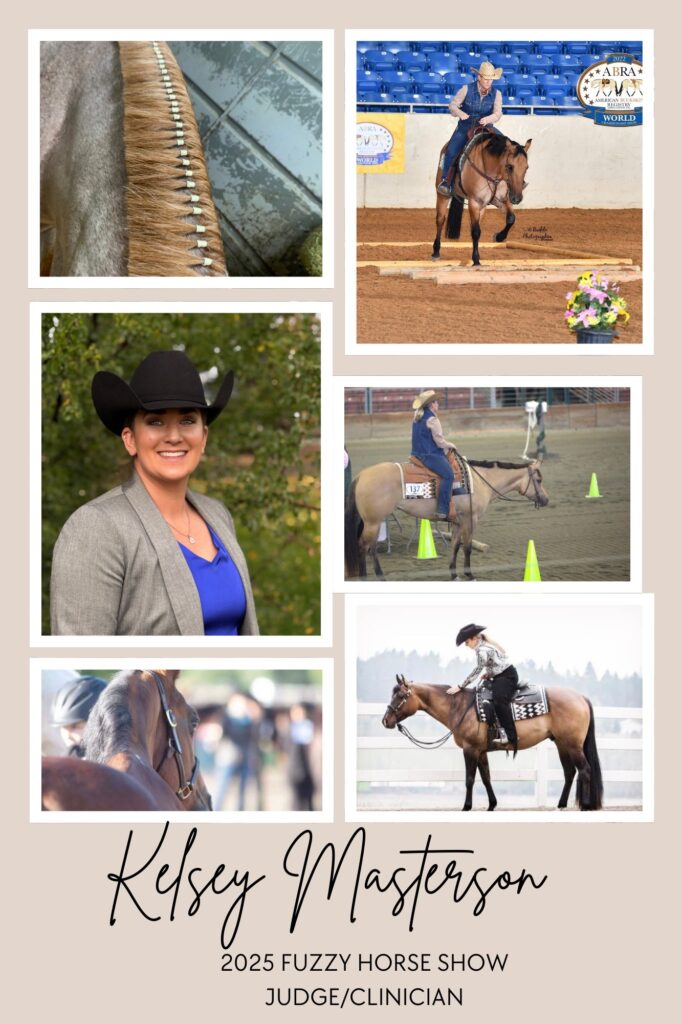 south central fuzzy horse show poster