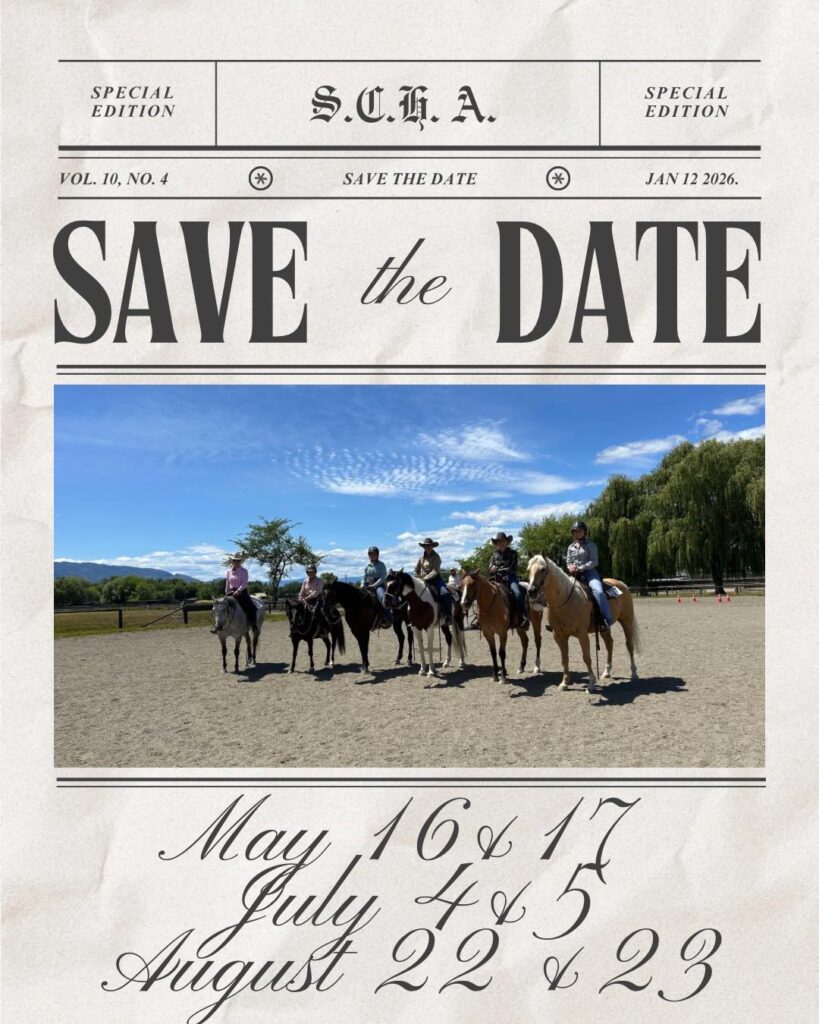save the dates south central quarter horse show schedule 2026